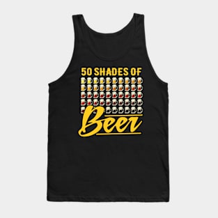 50 shades of beer t-shirt, funny and humor tshirt Tank Top